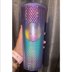 Ombré studded Starbucks tumbler